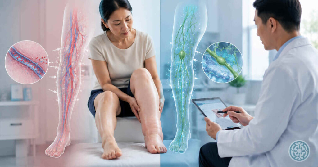 Lymphedema vs Edema Why the Difference Determines Your Entire Treatment