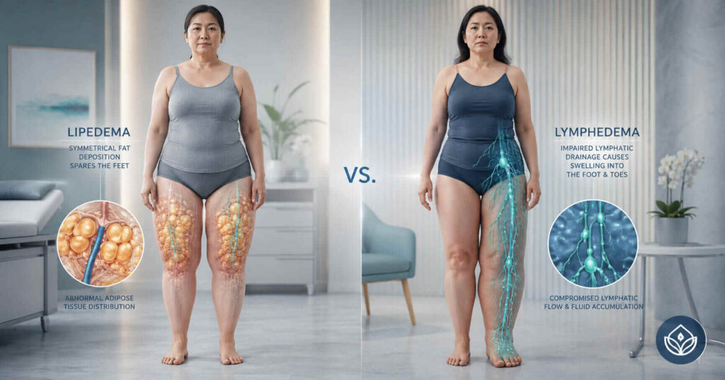 Lymphedema vs Lipedema: The Misdiagnosis That Destroys Years of Treatment