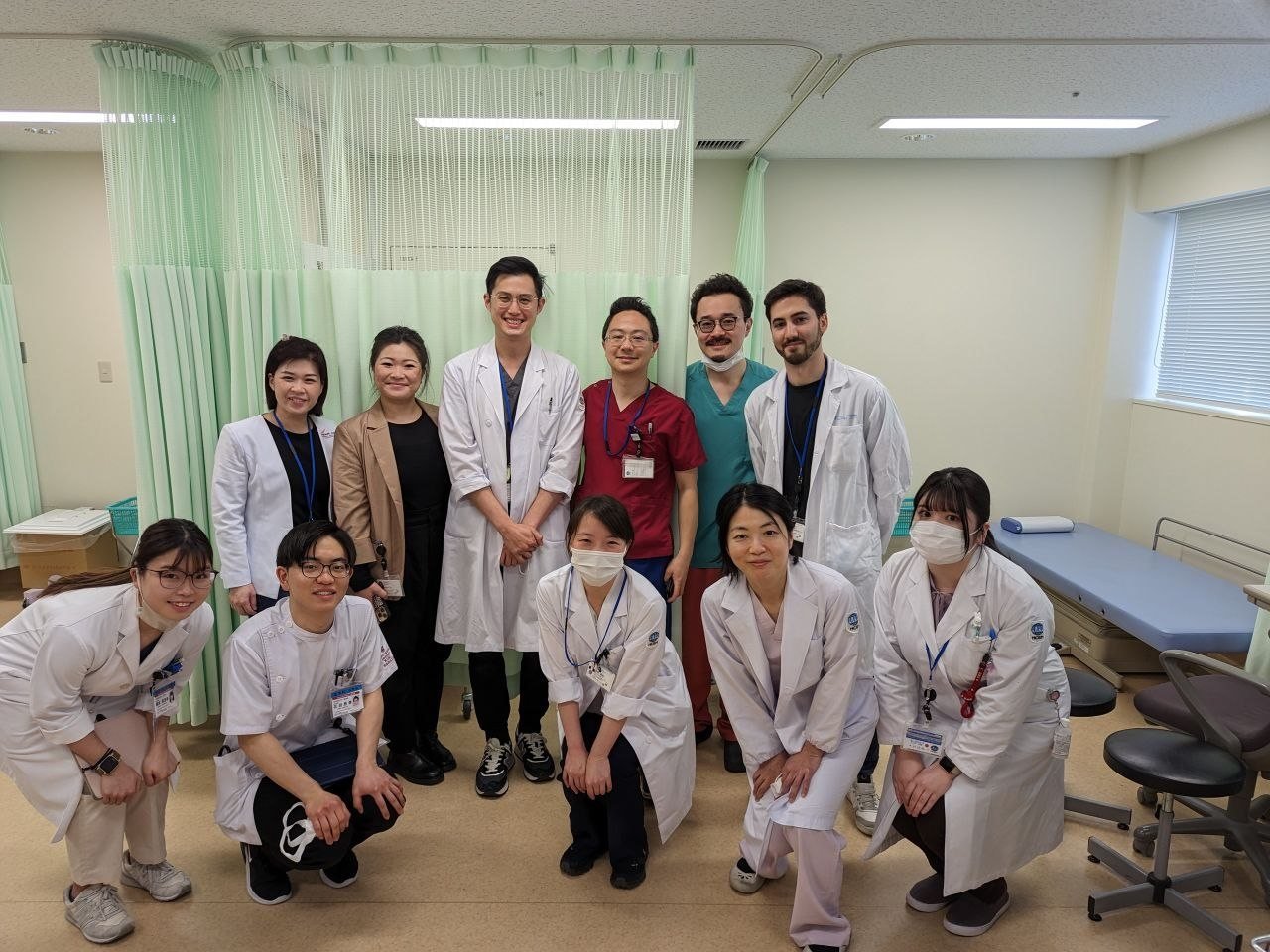 Dr Jeremy Sun during MOH-accredited HMDP lymphatic surgery training in Japan